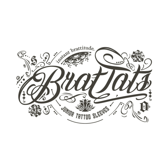BratTats Logo Design