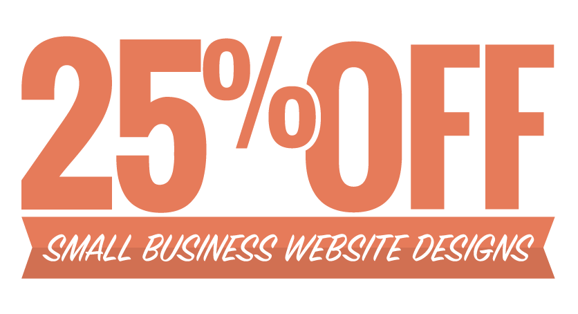 25% Off Small Business Website Designs