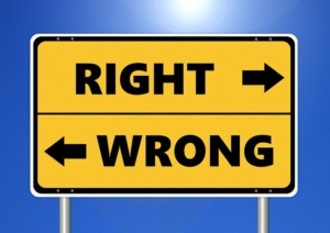 RIGHT/WRONG